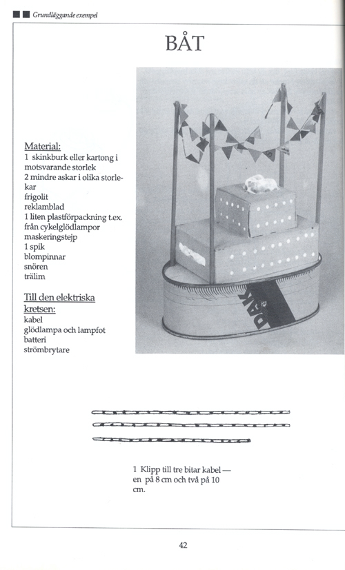 Båt — utdrag ur boken